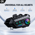 niversal Motorcycle Helmet Bluetooth Intercom V10 with Bluetooth 5.3, 1000mAh battery, up to 72-hour working time and 160-hour standby, compatible with all motorcycle helmets.