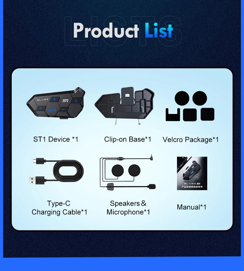 Ccem Ribbons™ | Y10 Ultra-Clear Wireless Helmet Audio System