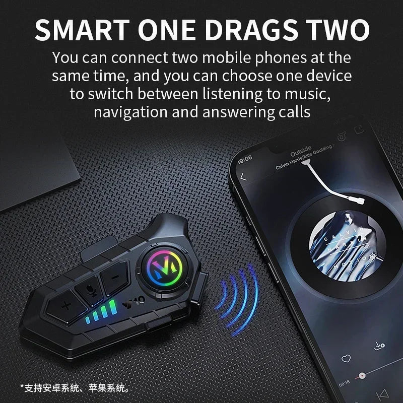 Ccem Ribbons™ | Y10 Ultra-Clear Wireless Helmet Audio System