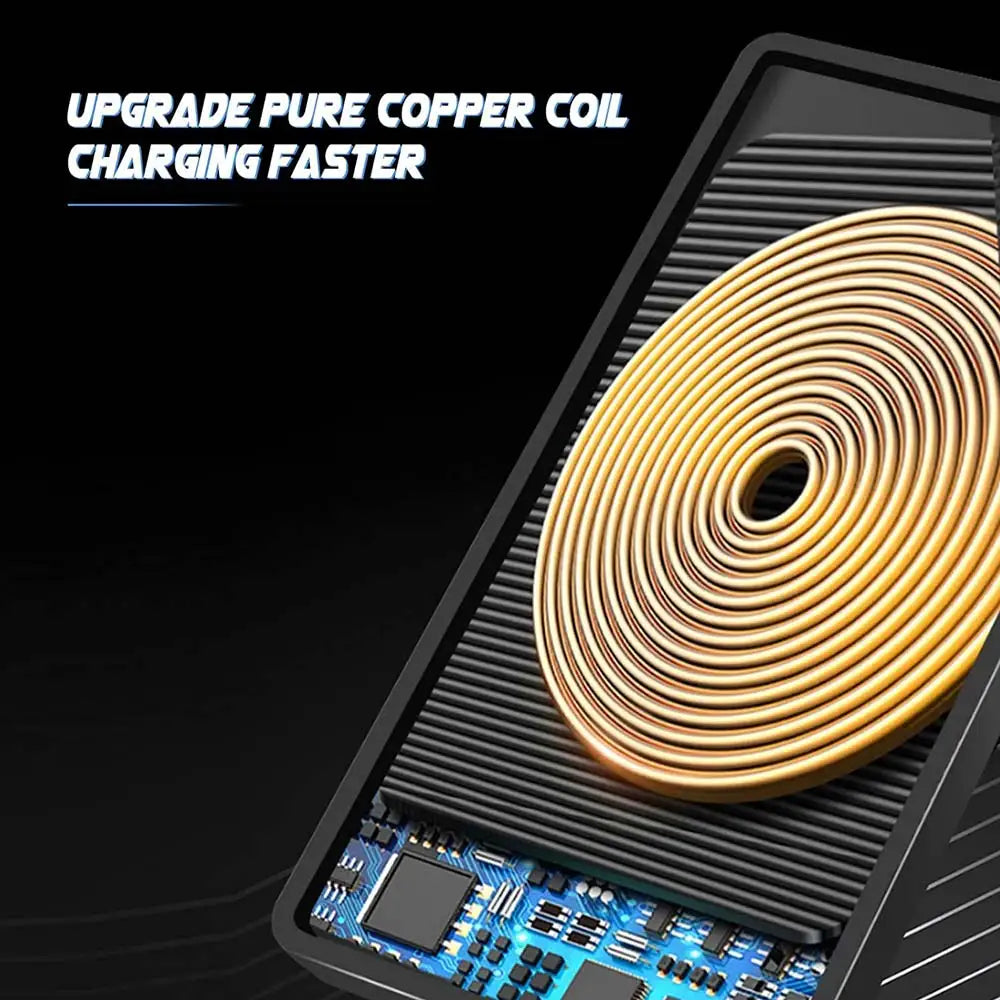 Ccem Ribbons™ 15W Wireless Car Charger Pad – Fast Charge Stand for iPhone 16/15/14 & Samsung S24/S23