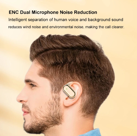 Ccem Ribbons Apex-1: Open-Ear Bluetooth 5.4 Sport Earbuds (IPX6 Waterproof)