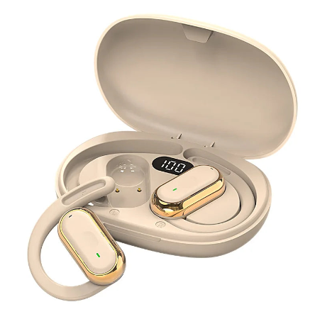 Ccem Ribbons Apex-1: Open-Ear Bluetooth 5.4 Sport Earbuds (IPX6 Waterproof)