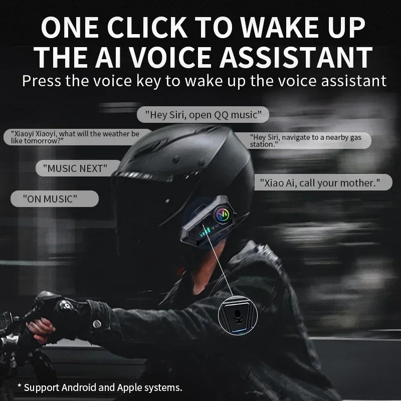 Ccem Ribbons™ | Y10 Ultra-Clear Wireless Helmet Audio System