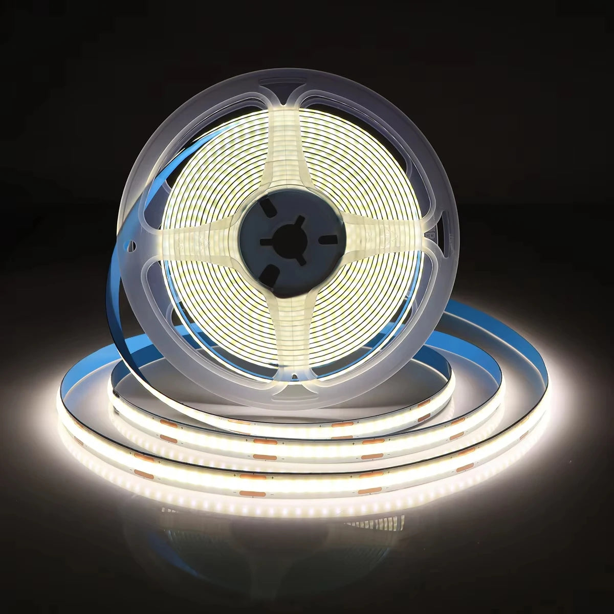 COB LED Strip 5V USB Touch Control Dimmer Dotless Linear Light Tape Self Adhesive For Wardrobe Mirror Home DIY Decor Lighting